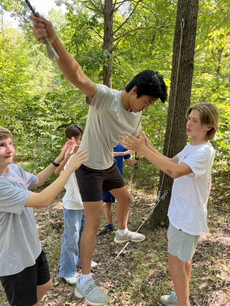 Tenth Graders Learn The Ropes Of Teamwork Micds