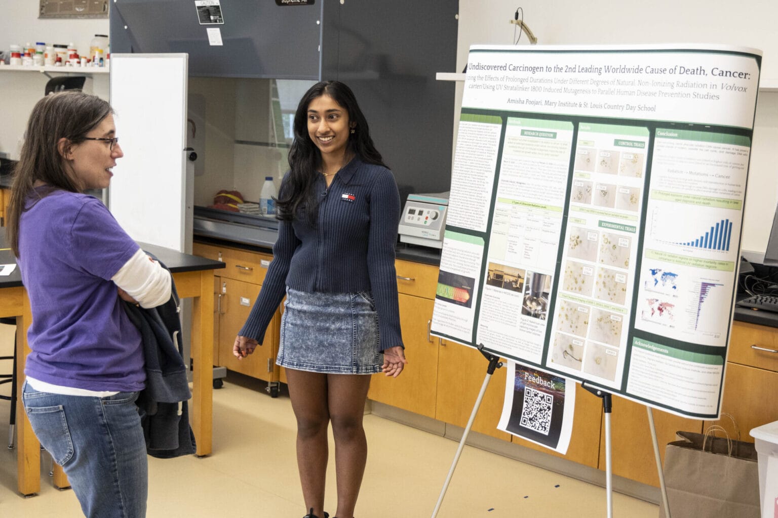 Rams Present Discoveries at Seminar and Research Exhibition MICDS